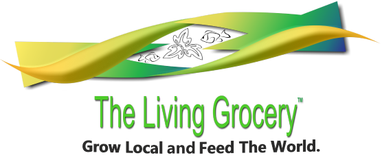 the living grocery logo